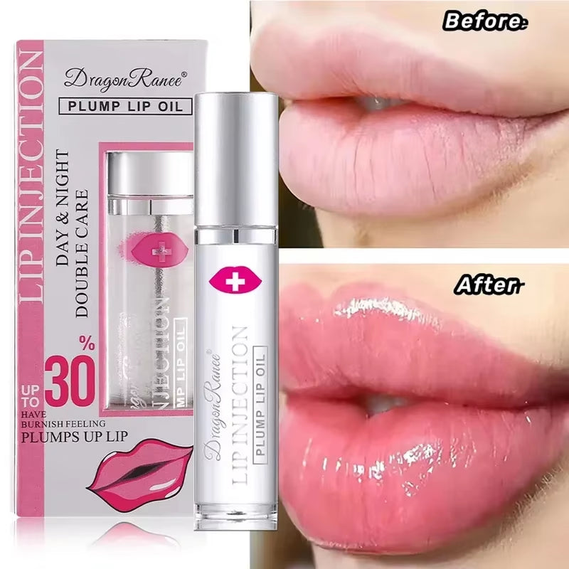 Lip Plumper Oil Lip Instant Volumising Enhancer Lip Gloss Plumping Serum Moisturizing Anti-Wrinkle Lipstick Sexy Lip Care Makeup