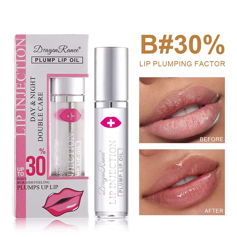 Lip Plumper Oil Lip Instant Volumising Enhancer Lip Gloss Plumping Serum Moisturizing Anti-Wrinkle Lipstick Sexy Lip Care Makeup