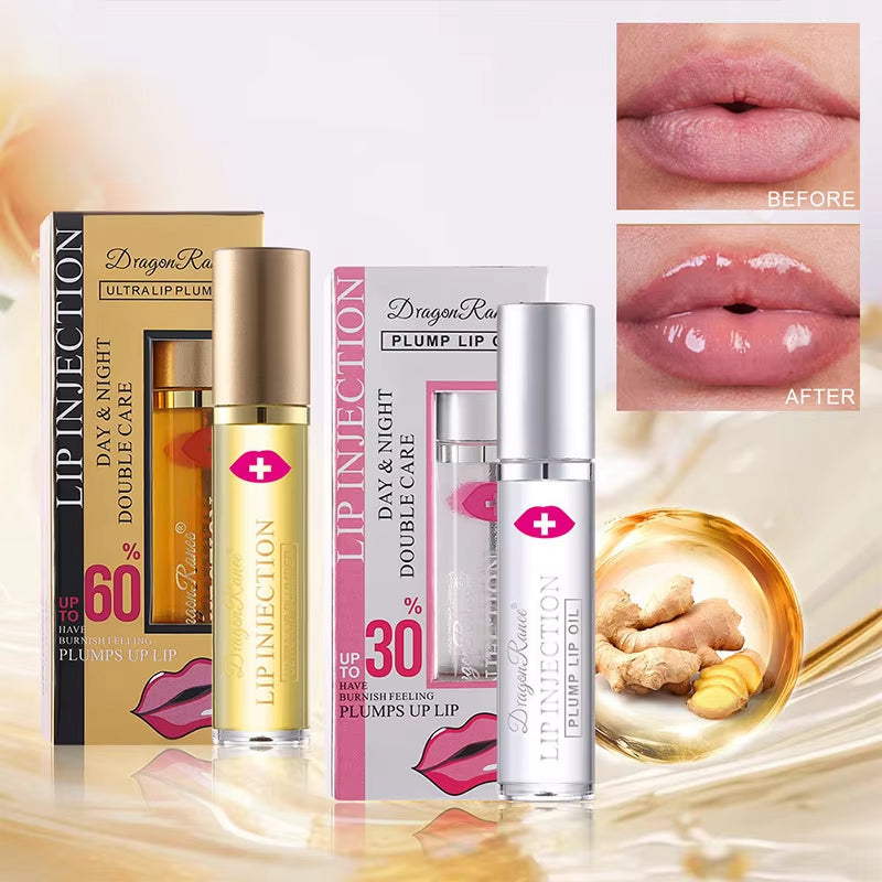 Lip Plumper Oil Lip Instant Volumising Enhancer Lip Gloss Plumping Serum Moisturizing Anti-Wrinkle Lipstick Sexy Lip Care Makeup